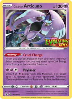 Galarian Articuno SWSH123/307