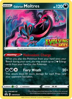 Galarian Moltres SWSH125/307