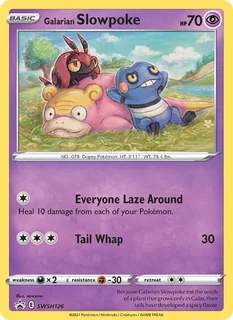 Galarian Slowpoke SWSH126/307
