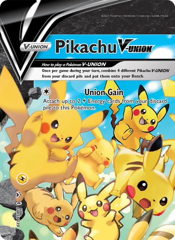 Pikachu V-UNION SWSH139/307 SWSH Black Star Promos Price