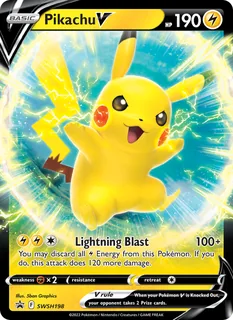 Pikachu V SWSH198/307