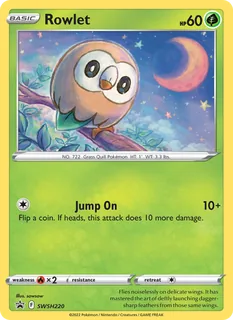 Rowlet SWSH220/307