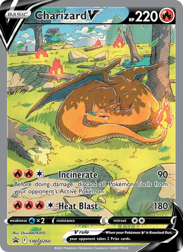 Charizard V SWSH260/307 SWSH Black Star Promos Price