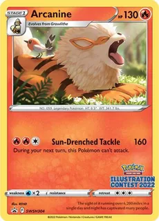 Arcanine SWSH304/307