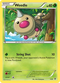 Weedle 001/39