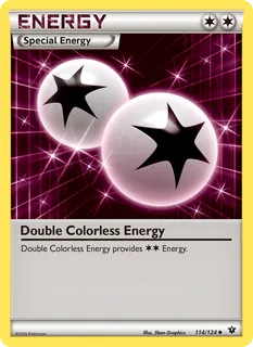 Double Colorless Energy 114/124