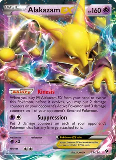 Alakazam EX 025/124