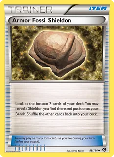 Armor Fossil Shieldon 098/114