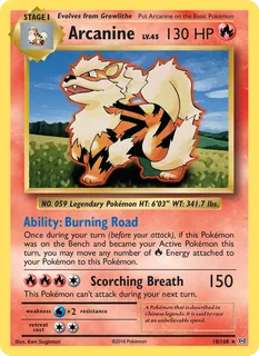 Arcanine 018/108