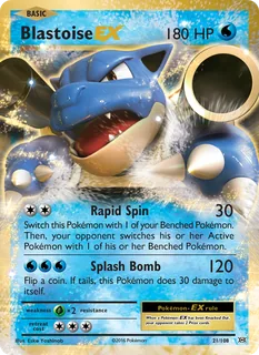 Blastoise EX 021/108
