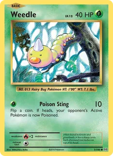 Weedle 005/108