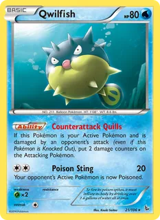 Qwilfish 021/106