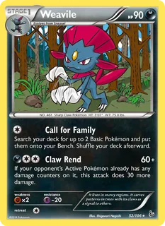 Weavile 052/106