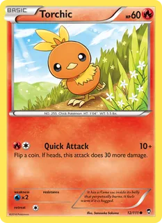 Torchic 012/111