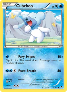 Cubchoo 021/111