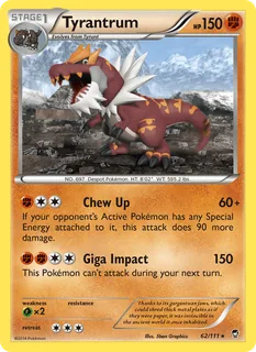 Tyrantrum 062/111