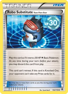 Robo Substitute Team Flare Gear 102/119