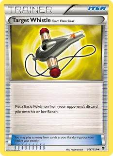 Target Whistle Team Flare Gear 106/119
