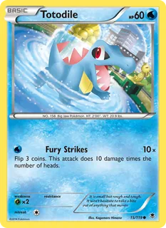 Totodile 015/119
