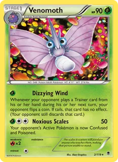 Venomoth 002/119
