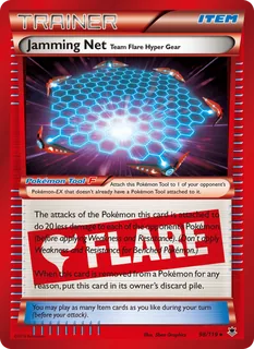 Jamming Net Team Flare Hyper Gear 098/119