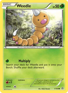 Weedle 001/160