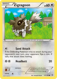 Zigzagoon 111/160