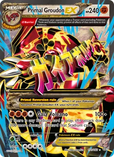 Primal Groudon EX 151/160