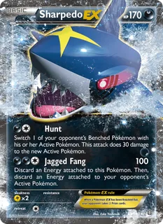 Sharpedo EX 091/160