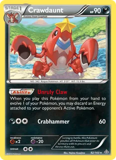 Crawdaunt 092/160