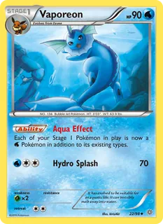 Vaporeon 022/98