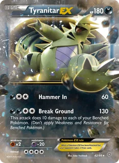 Tyranitar EX 042/98