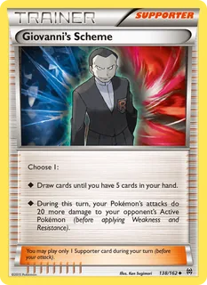Giovanni's Scheme 138/162