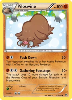 Piloswine 081/162