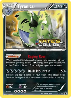 Tyranitar XY130/211