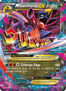 M Garchomp-EX XY168/211