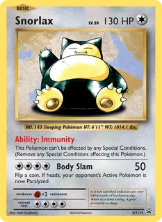 Snorlax XY179/211